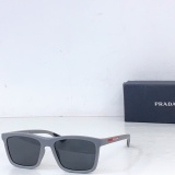 Prada Fashion Versatile Square Frame Sunglasses Glasses Size: 56-18-145