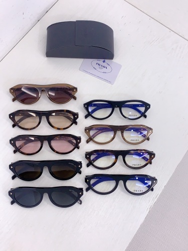 Prada Fashion Versatile Sunglasses Glasses Size: 51-20-145