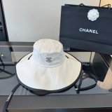 Chanel Fashion Large Brimmed Fisherman's Sunshade Hat