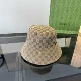 Gucci New Fashion Sunshade Double Sided Fisherman's Hat 57CM