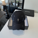 Chrome Hearts Couple's Versatile Sunshade Duck Tongue Hat Baseball Hat 57CM