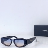 Prada Fashion Personalized Square Frame Sunglasses Glasses Size: 52-19-145