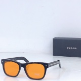 Prada Fashion Versatile Square Frame Sunglasses Glasses Size: 54-19-145