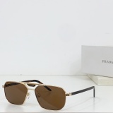 Prada Fashion Versatile Square Frame Sunglasses Glasses Size: 57-15-145
