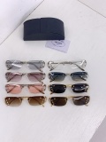 Prada Fashion Versatile Square Frame Sunglasses Glasses Size: 52-20-135