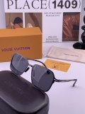 Louis Vuitton Fashion Square Frame Sunglasses Glasses