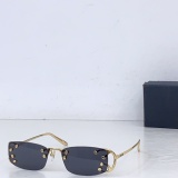 Prada Fashion Versatile Square Frame Sunglasses Glasses Size: 52-20-135