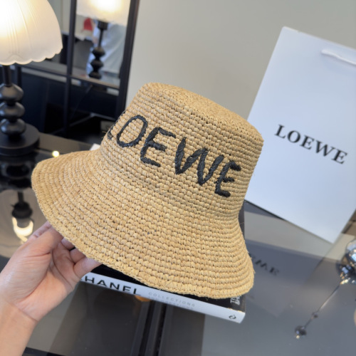 Loewe Summer Fashion Versatile Sunshade Straw Hat
