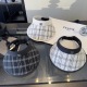 Chanel Fashion Classic Empty Top Hair Hoop Sunshade Cap 57CM
