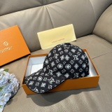 Louis Vuitton Classic Full Logo Duck Tongue Hat Couple Versatile Baseball Hat 56CM