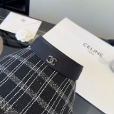 Chanel Fashion Classic Empty Top Hair Hoop Sunshade Cap 57CM