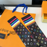 Louis Vuitton Fashion Versatile Double layer Hair Strap Silk Scarf Size: 120 x 6 CM