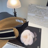 Dior New Fashion Classic Empty Top Sunshade Cap 57CM