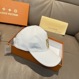 Louis Vuitton Classic Embroidered Logo Duck Tongue Hat Couple Versatile Baseball Hat 56CM