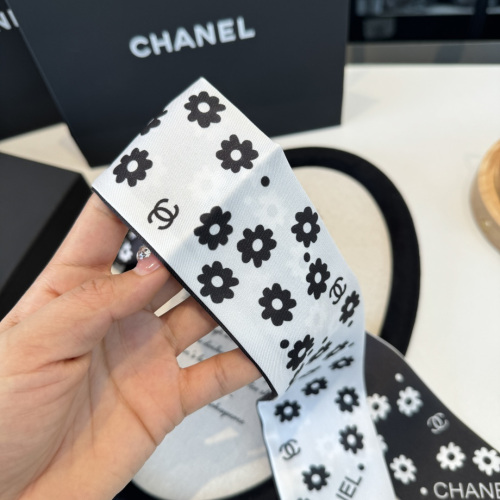 Chanel Twilly Versatile Twill Silk Scarf Size: 110 x 5 CM