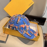 Burberry Classic Graffiti Logo Duck Tongue Hat Couple Versatile Baseball Hat 56CM