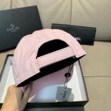 Chanel Classic Embroidered Logo Cowboy Duck Tongue Hat Couple Versatile Baseball Hat 56CM