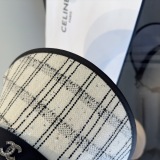 Chanel Fashion Classic Empty Top Hair Hoop Sunshade Cap 57CM