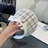 Chanel Fashion Classic Empty Top Hair Hoop Sunshade Cap 57CM