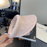Chanel Fashion Classic Glitter Headband Sunshade Hat