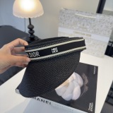 Dior New Fashion Classic Empty Top Sunshade Cap 57CM