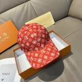 Louis Vuitton Classic Full Logo Duck Tongue Hat Couple Versatile Baseball Hat 56CM
