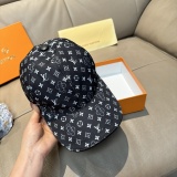 Louis Vuitton Classic Full Logo Duck Tongue Hat Couple Versatile Baseball Hat 56CM