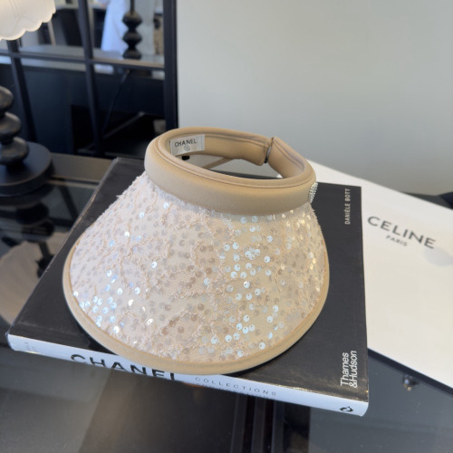 Chanel Fashion Classic Glitter Headband Sunshade Hat