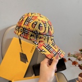 Burberry Classic Graffiti Logo Duck Tongue Hat Couple Versatile Baseball Hat 56CM