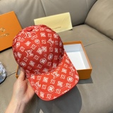 Louis Vuitton Classic Full Logo Duck Tongue Hat Couple Versatile Baseball Hat 56CM