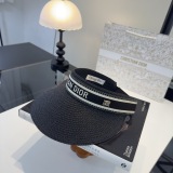 Dior New Fashion Classic Empty Top Sunshade Cap 57CM