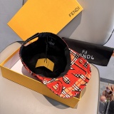 Burberry Classic Graffiti Logo Duck Tongue Hat Couple Versatile Baseball Hat 56CM