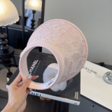 Chanel Fashion Classic Glitter Headband Sunshade Hat