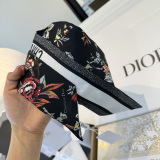 Dior Fashion Flower Double layer Hair Strap Double layer Silk Scarf Size: 100 x 6 CM