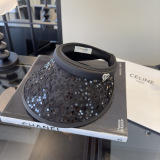 Chanel Fashion Classic Glitter Headband Sunshade Hat