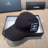 Chanel Classic Embroidered Logo Duck Tongue Hat Couple Versatile Baseball Hat 56CM
