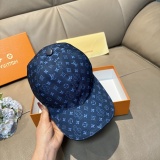 Louis Vuitton Classic Full Logo Duck Tongue Hat Couple Versatile Baseball Hat 56CM