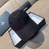 Chanel Classic Embroidered Logo Duck Tongue Hat Couple Versatile Baseball Hat 56CM