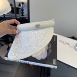 Chanel Fashion Classic Glitter Headband Sunshade Hat