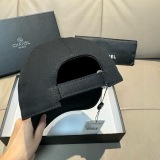 Chanel Classic Embroidered Logo Cowboy Duck Tongue Hat Couple Versatile Baseball Hat 56CM