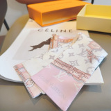 Louis Vuitton Fashion Double layer Hair Strap Silk Scarf Size: 120 x 8 CM