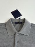 Louis Vuitton 26SS Classic Embroidered Logo Short Sleeve Polo Shirt