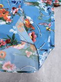 Gucci 26SS Fashion Floral Printed Casual Versatile Long Sleeve Shirt