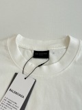 Balenciaga Fashion Manchester United Emblem Embroidered Short Sleeve Couple Casual Versatile T-shirt