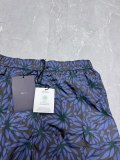 Prada 26SS Couple Fashion Full Floral Printed Drawstring Shorts