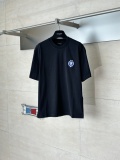Balenciaga Fashion Manchester United Emblem Embroidered Short Sleeve Couple Casual Versatile T-shirt