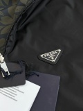 Prada 26SS Fashion Flower Printed Double sided Hooded Windproof Jacket Coat