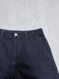 Louis Vuitton 26SS Couple Fashion Embroidered Logo Casual Loose Denim Shorts