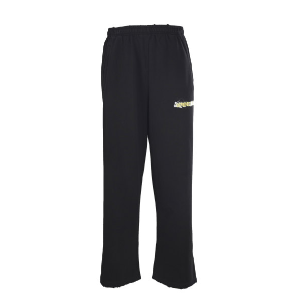 Balenciaga New Couple Fashion Tape Graffiti Logo Casual Pants