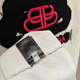 Balenciaga Fashion Embroidered Short Sleeve Couple Casual Versatile T-shirt